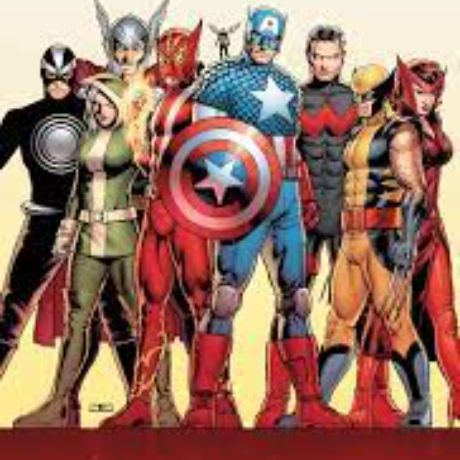 Wonderman with other Avengers